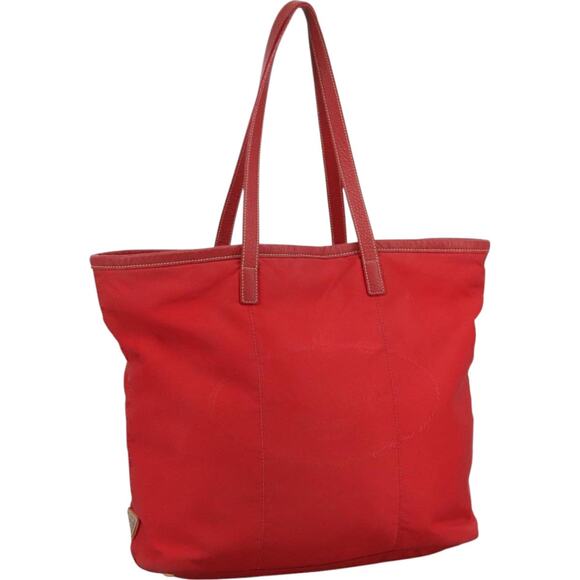 PRADA Tote Bag Nylon Red - Picture 1 of 16
